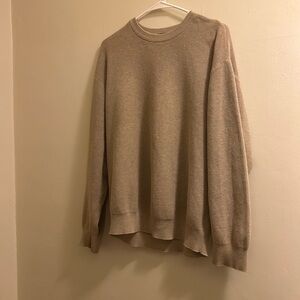 Greg Norman Collection Men's Tan Crewneck Sweater